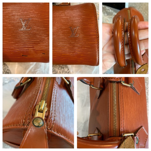 **SOLD**Louis Vuitton Epi Speedy 25 - Picture 5 of 8